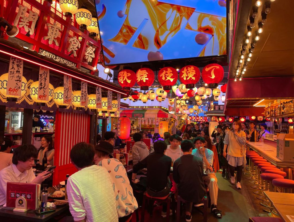 Food court in Shinjuku