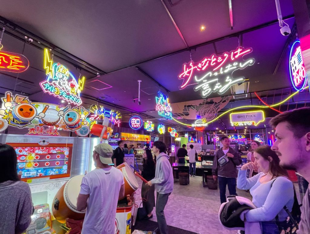 Gaming Arcade in Shinjuku