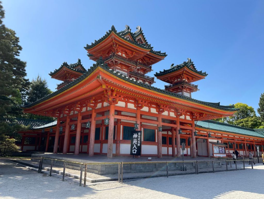 Heian jingu shrine