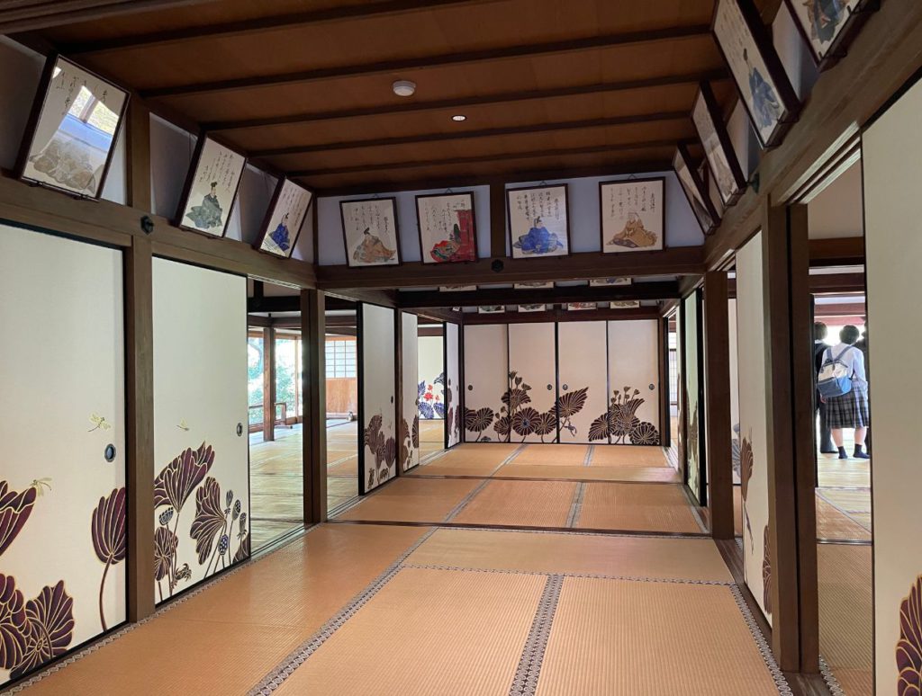 Inside Shoren-in Temple