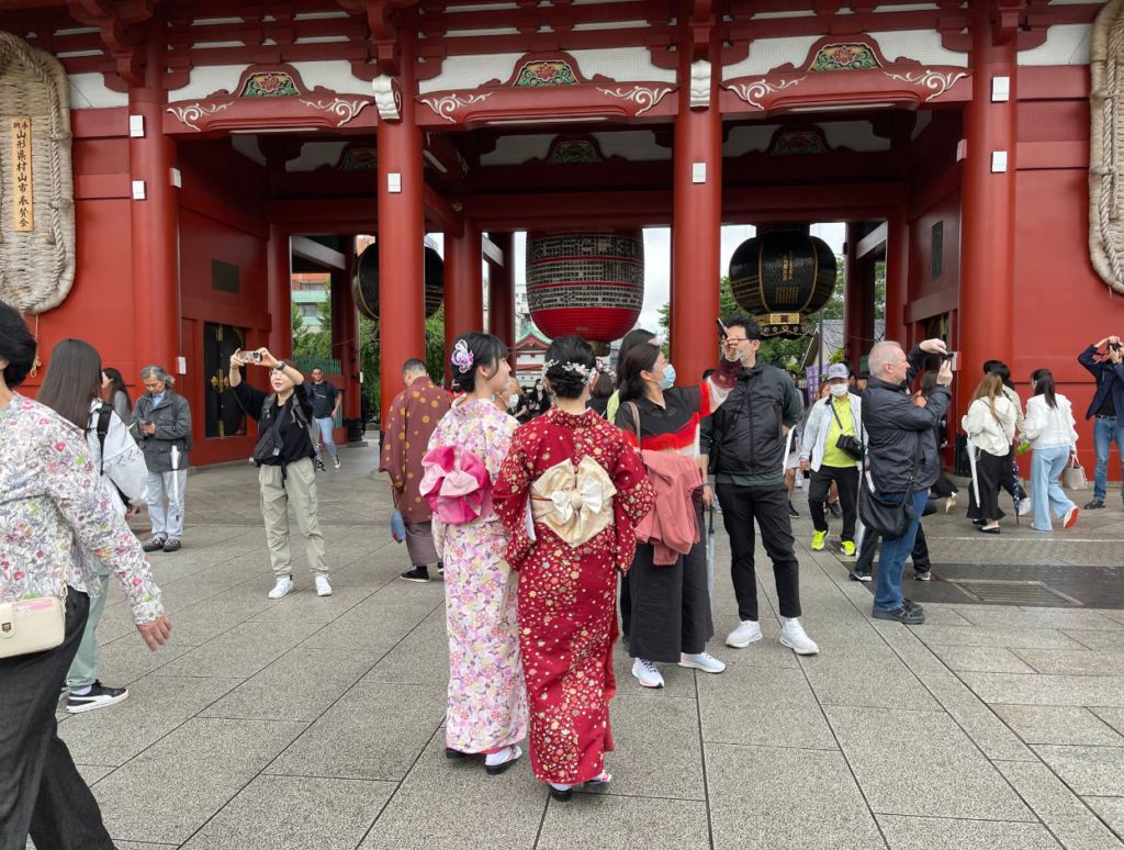 Near Sensoji in Asakusa