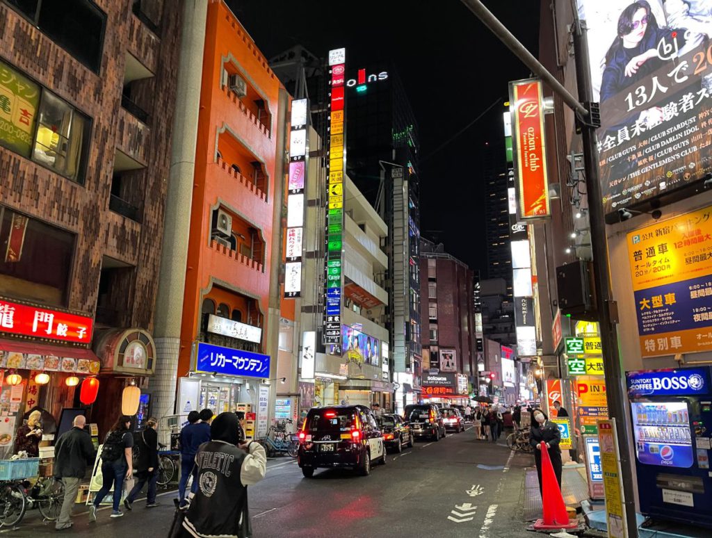 Nightlife in Shibuya