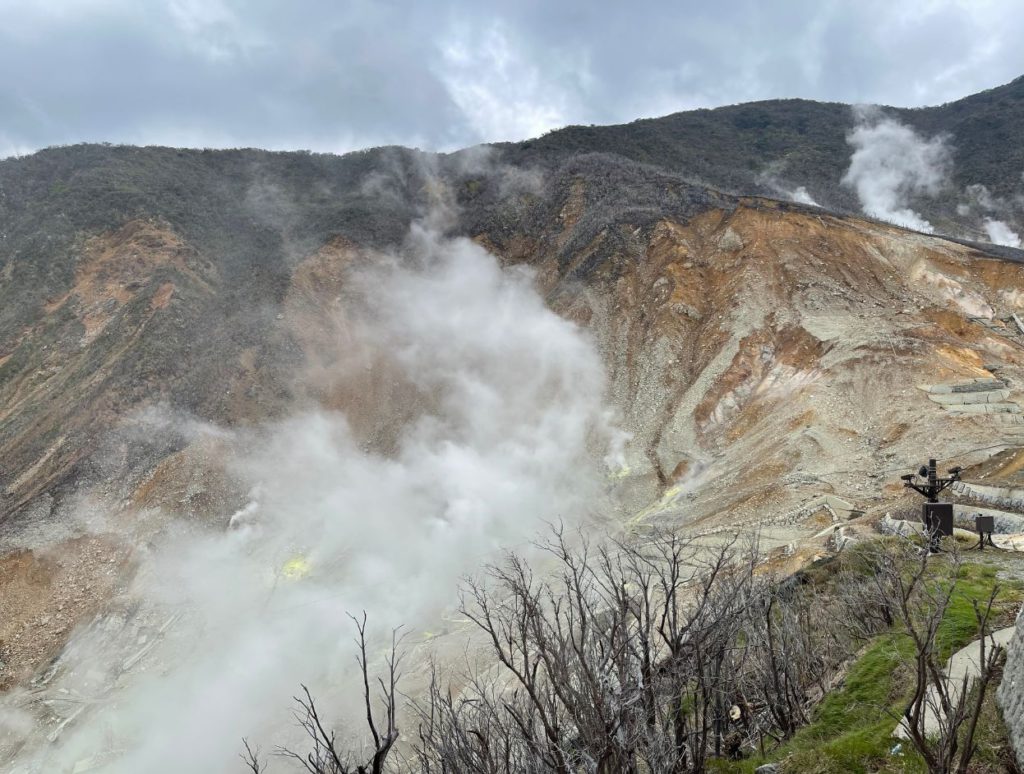 Sulphur mines