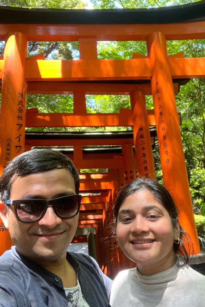 Torii gate at Fushimi Inari_2