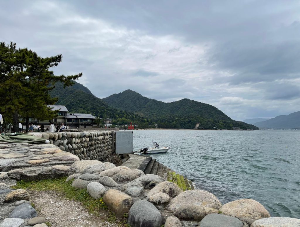 Evening walk on Miyajima island