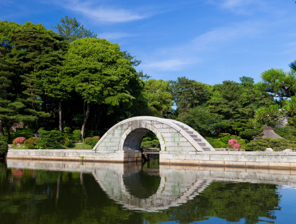 Shukkeien Garden Bridge