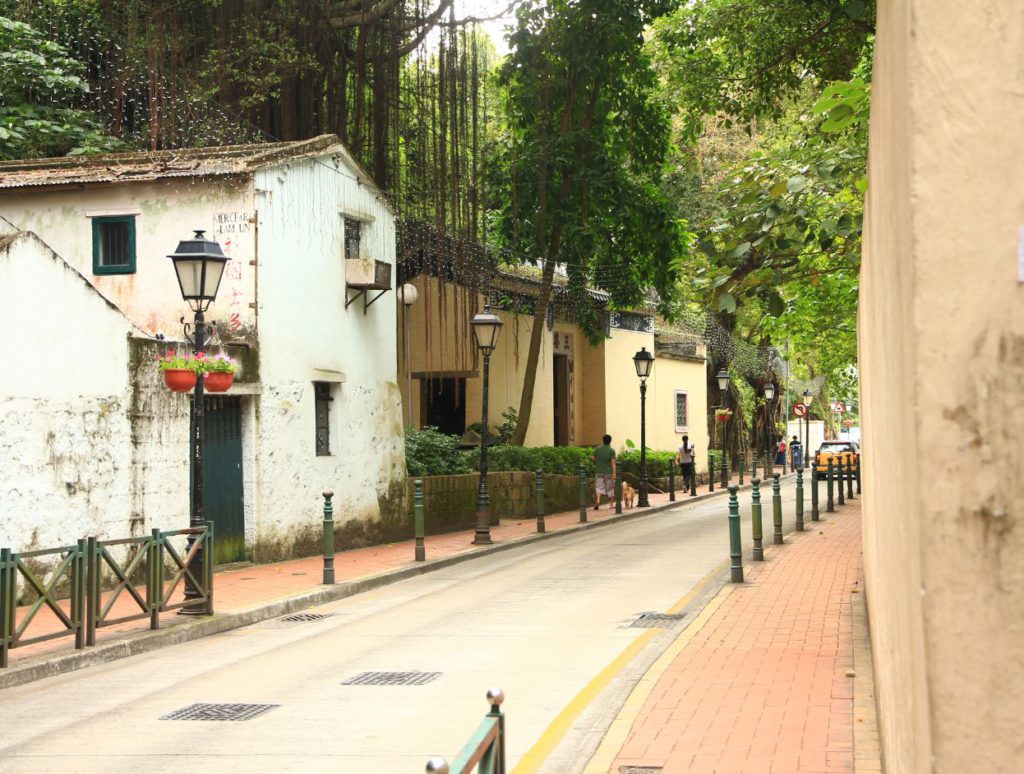 A quaint street from Taipa Old town