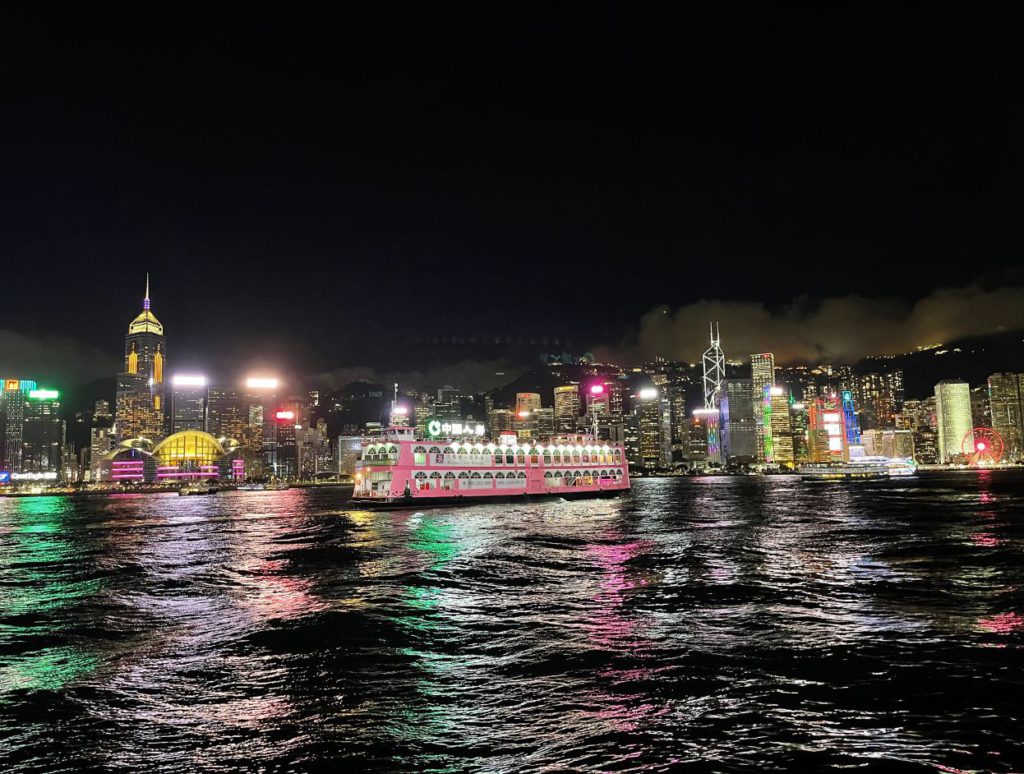 Cruise at Victoria Harbour