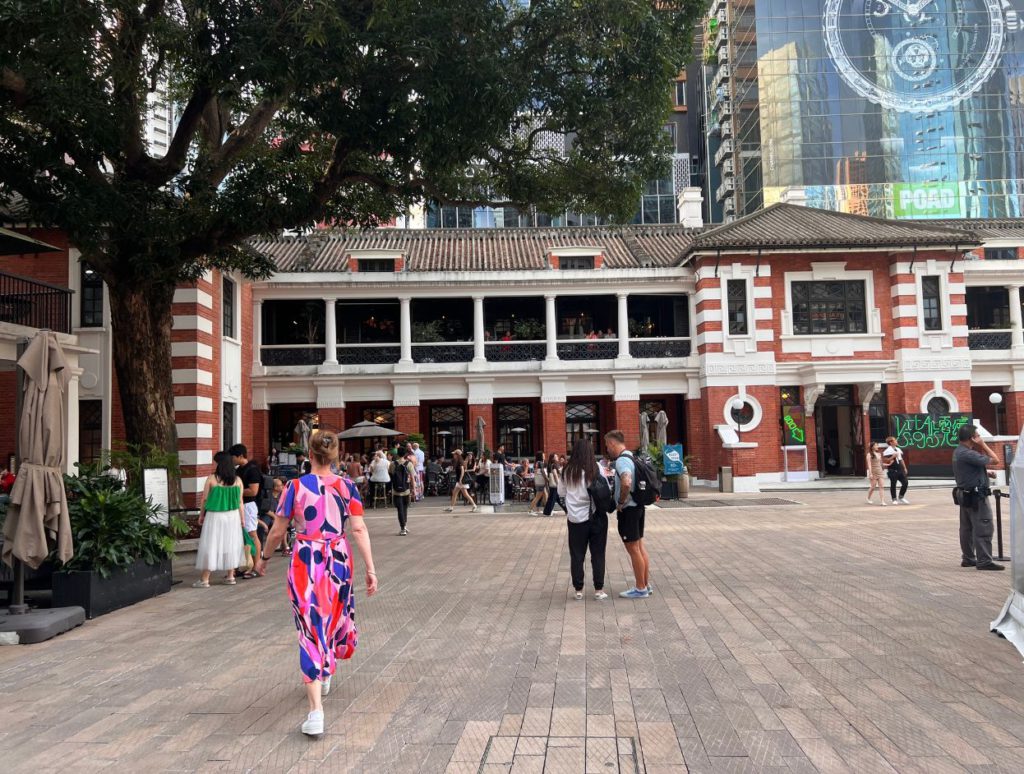 Heritage Buildings at Ta Kwun turned into restaurants & cafes