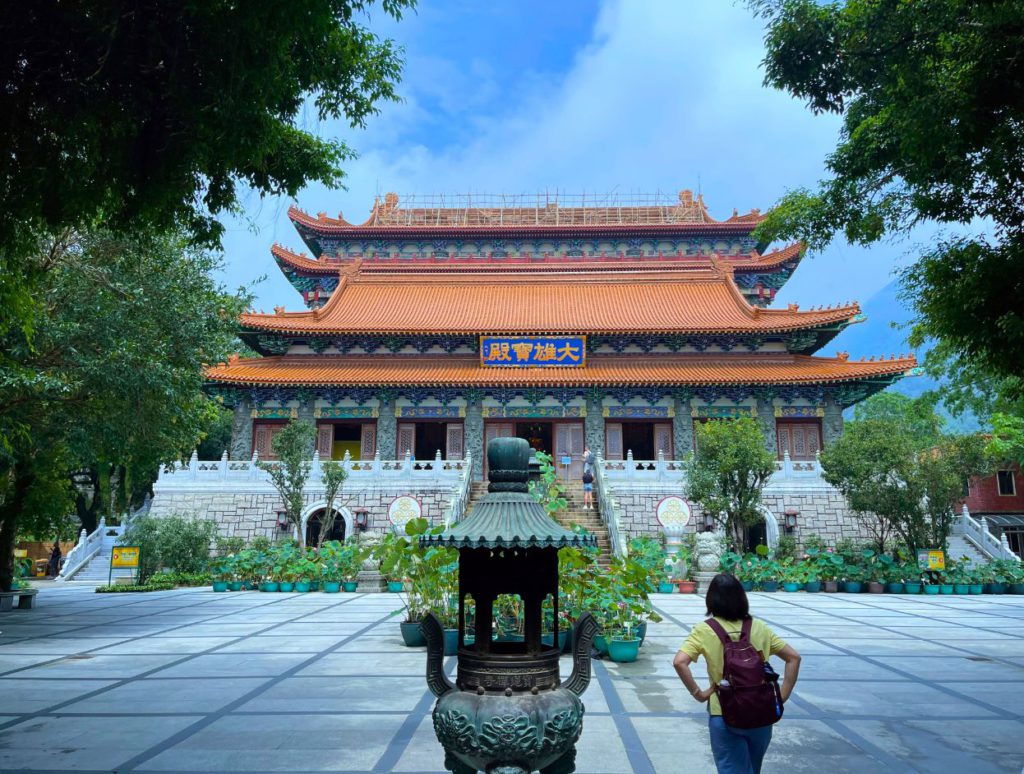 Main Hall at Po Lin Monastery