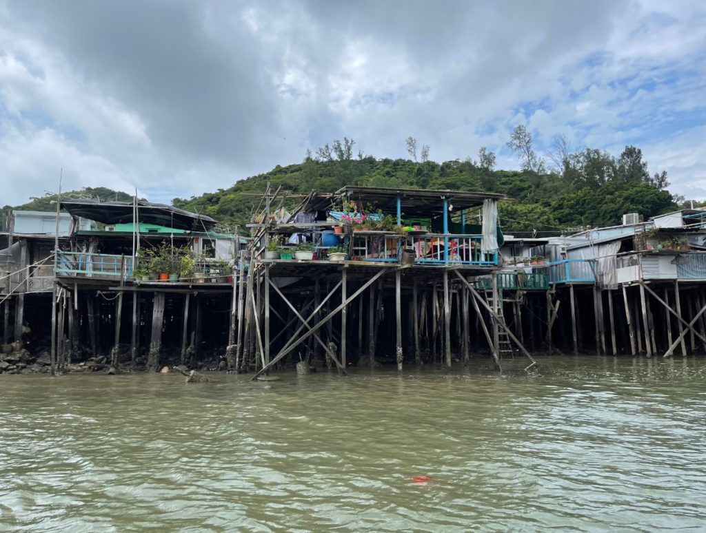 Stilt houses (as seen from the boat ride)