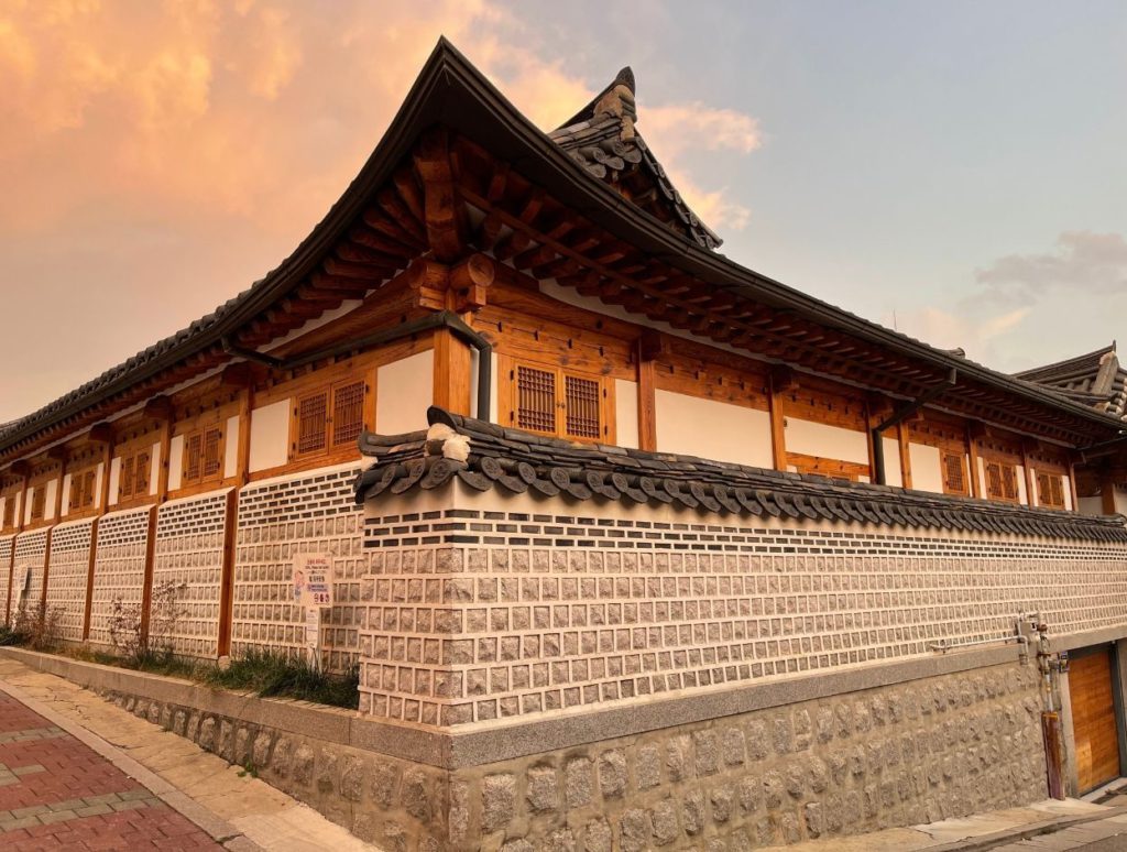 A beautiful Hanok at Bukchon Hanok Village