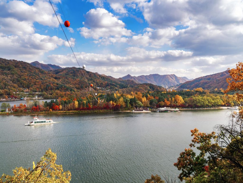 Nami Island in autumn