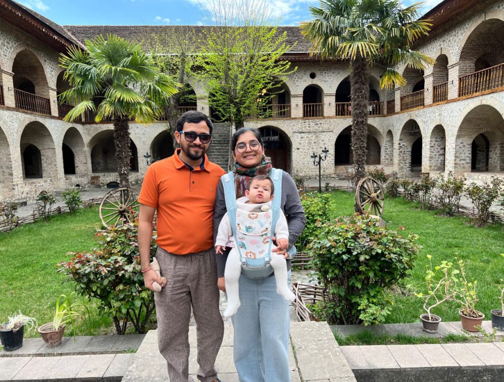 Inside Sheki Karavansaray