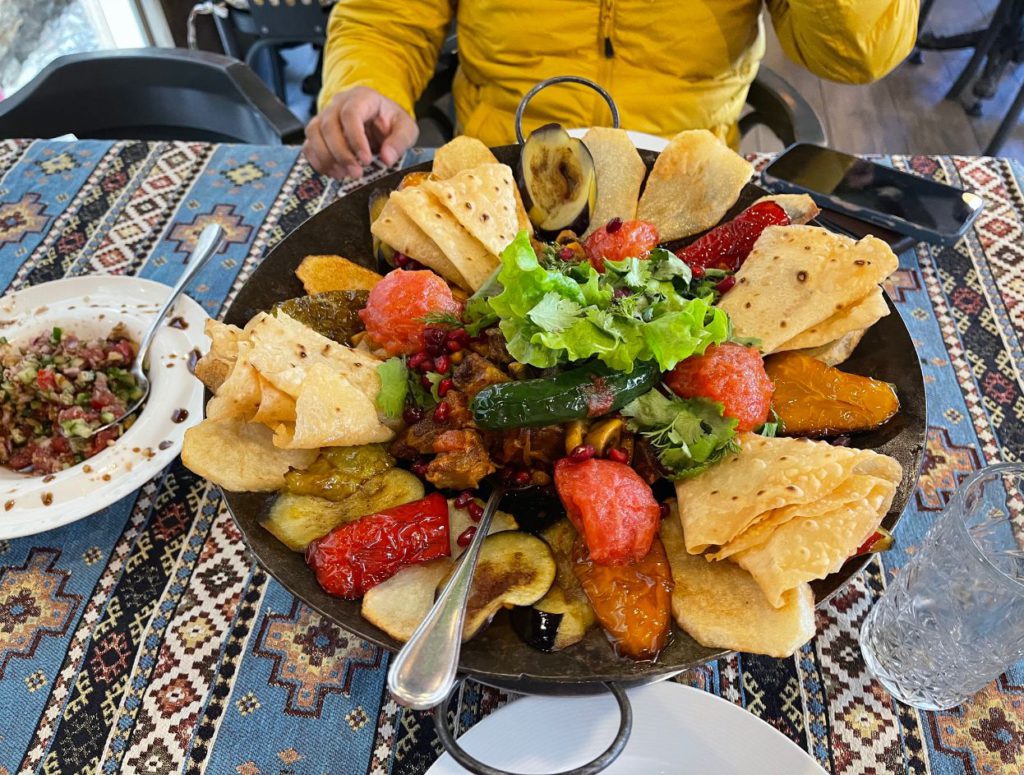 Sadj, food in azerbaijan