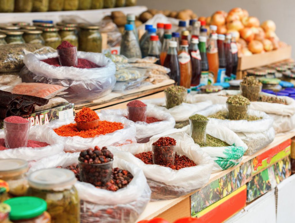 Spices from Yasil Market, Baku