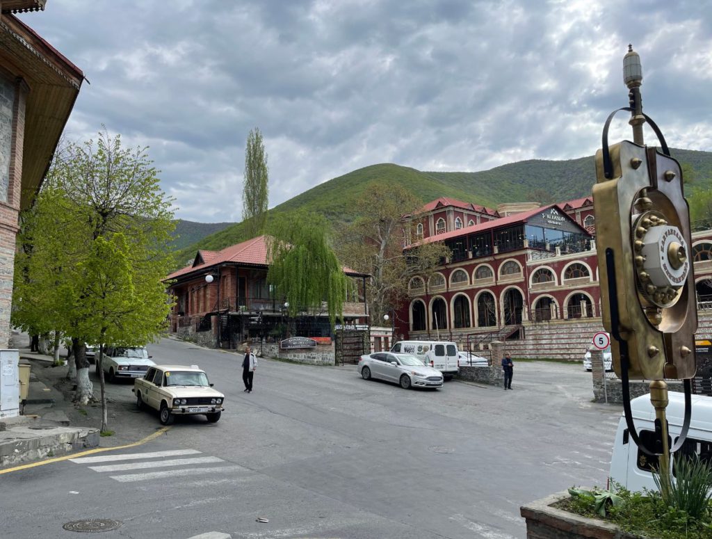 The beautiful town of Sheki
