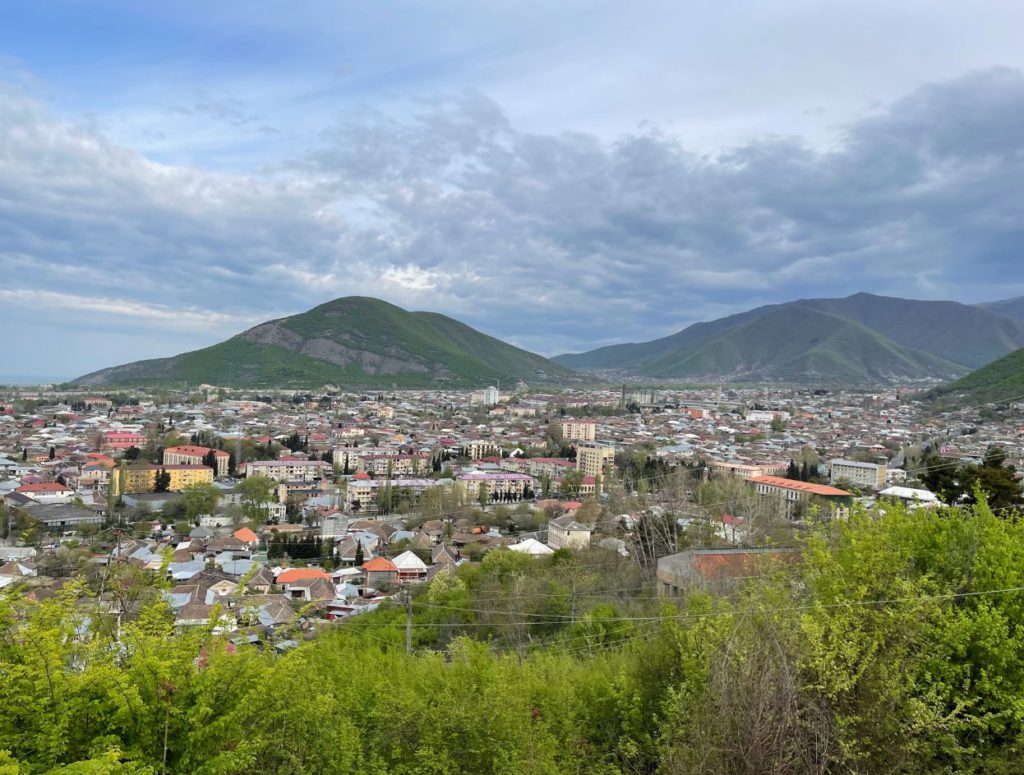 View of Sheki Town